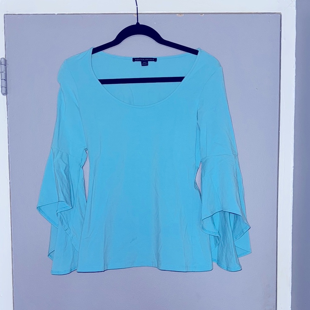 Beautiful Boston Proper Bell Sleeve Top!